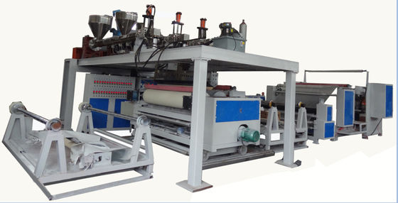 Verdrängungs-Beschichtungs-Maschine der Aluminiumfolie-Co für Gewebes-Extruder-Laminierungs-Maschine