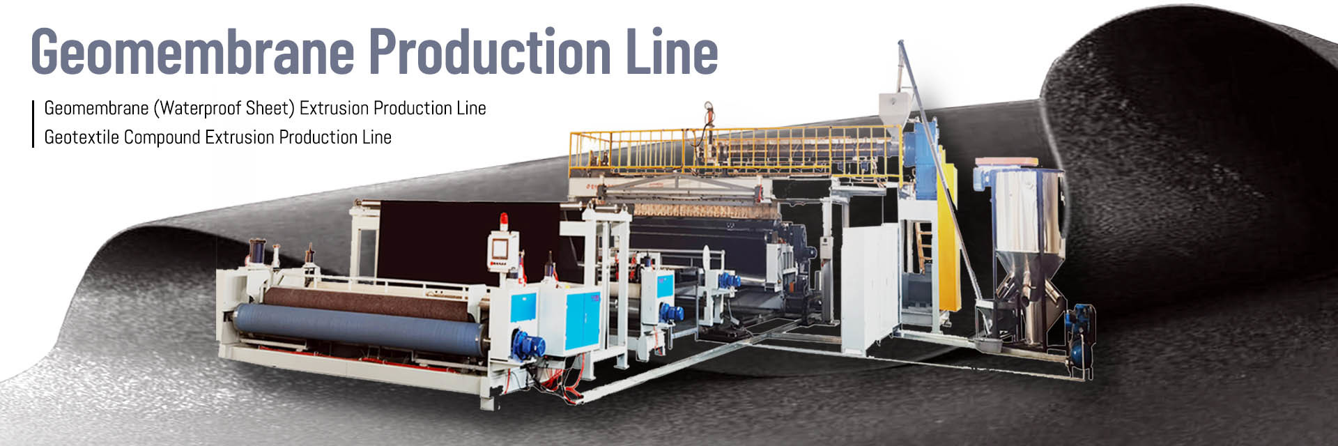 Qualität Produktionslinie für Geomembranbleche usine